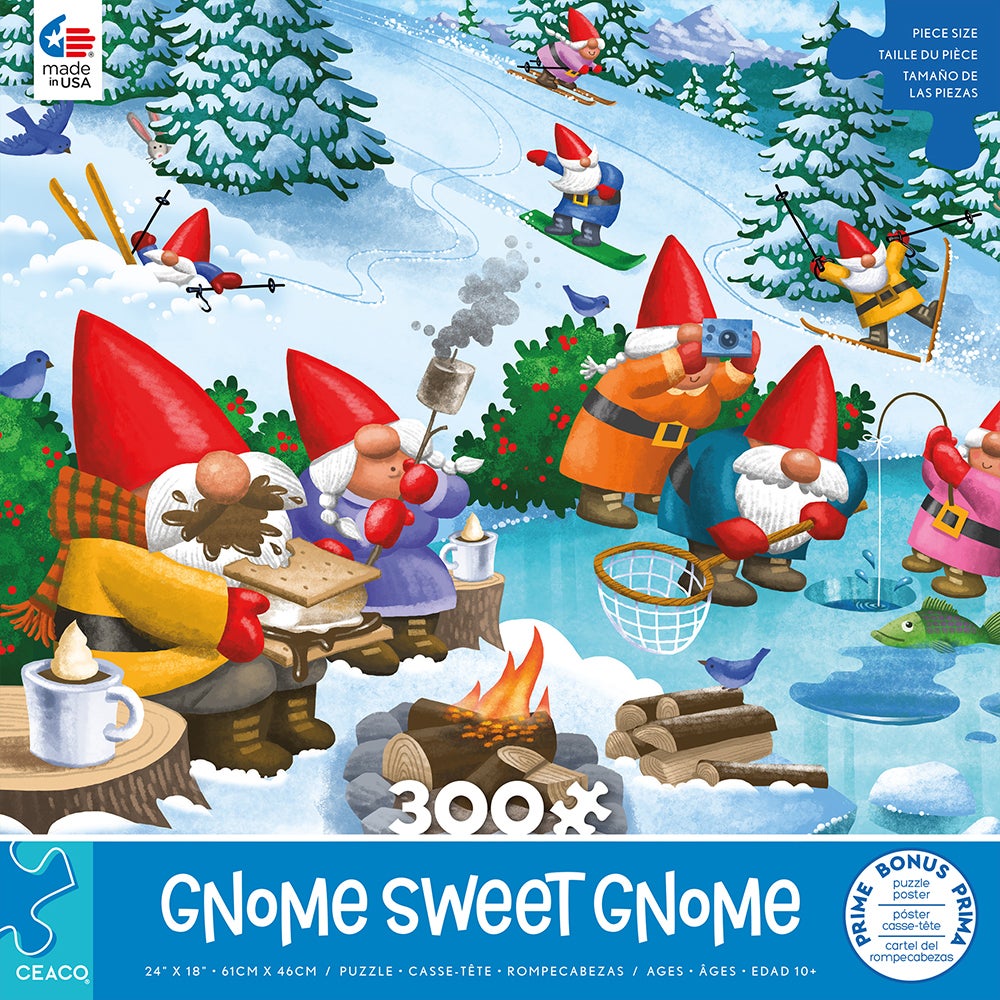 300PC OVERSIZED GNOMES ASST (6) BL